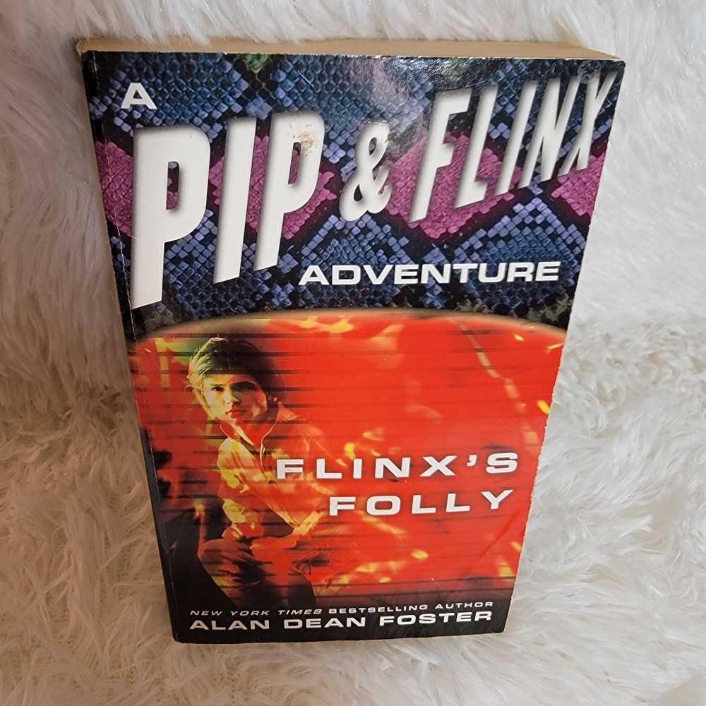 2004 Pip & Flinx Adventure Flinx's Folly Sci-Fi PB Book Alan Dean Foster